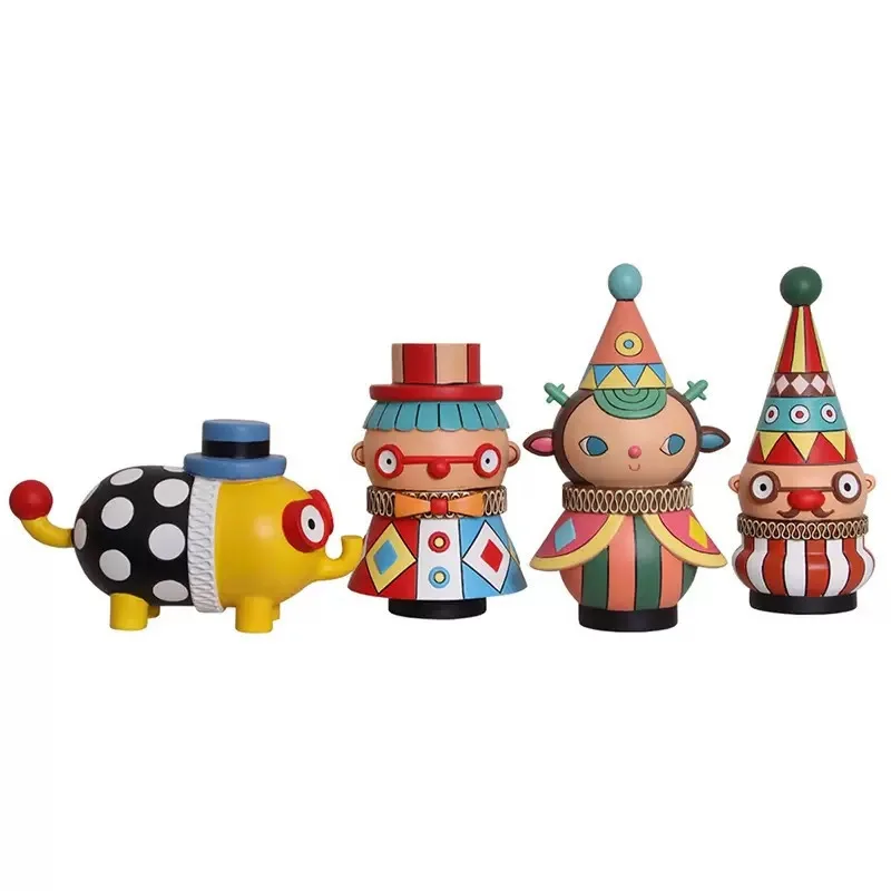 Modern simple cartoon children's room ornament model room living room dining live stream study home crafts