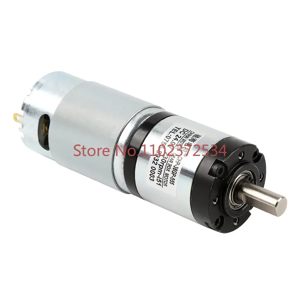 Manufacturer's hot selling diameter 36GP DC planetary 555 reducer motor all metal gear 6V12V24V