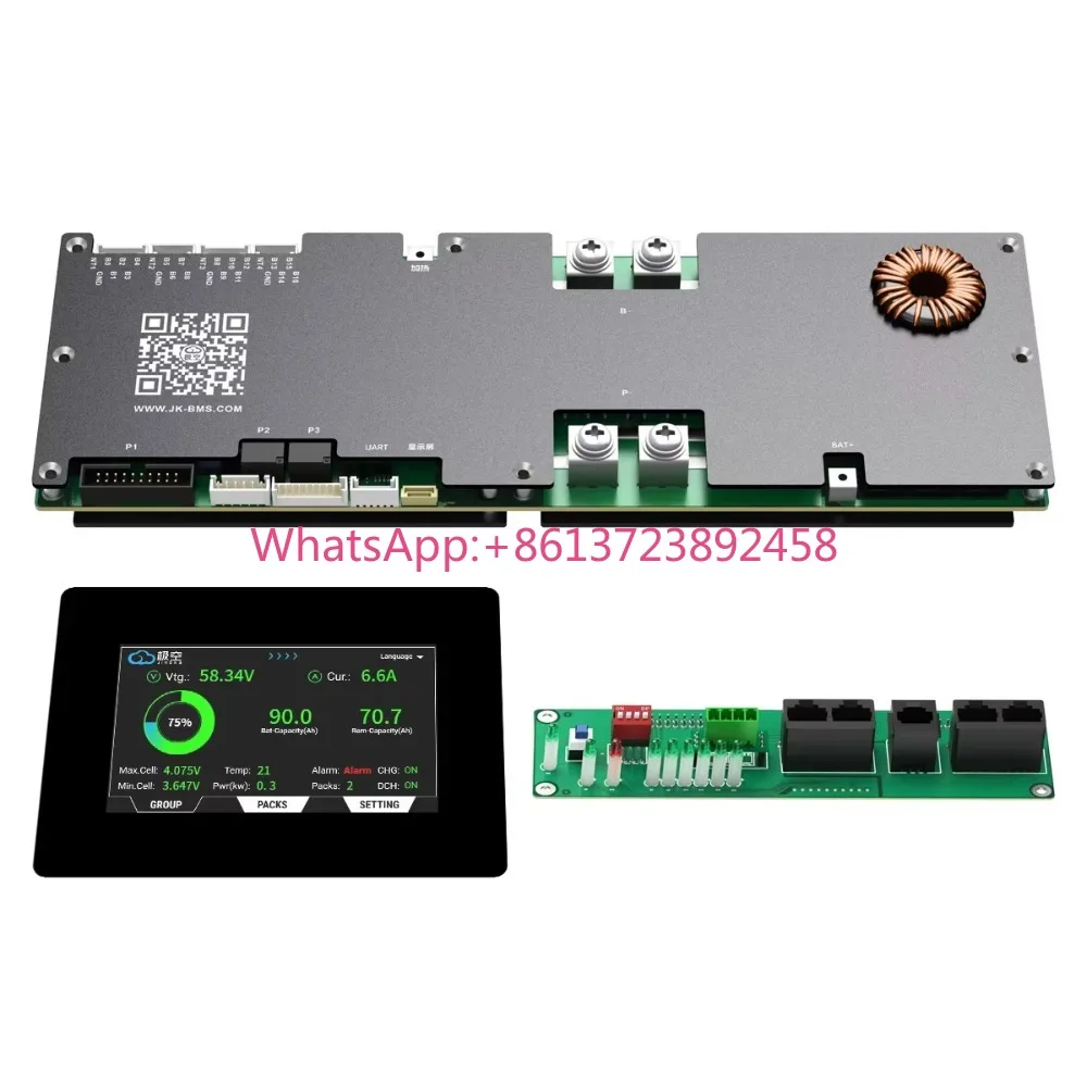 Jikong Jk Battery Accessories JK PB2A16S20P V19 High Voltage Bms 4s 12v Lifepo4 16s 48v 200a Battery Accessories Jk Bms
