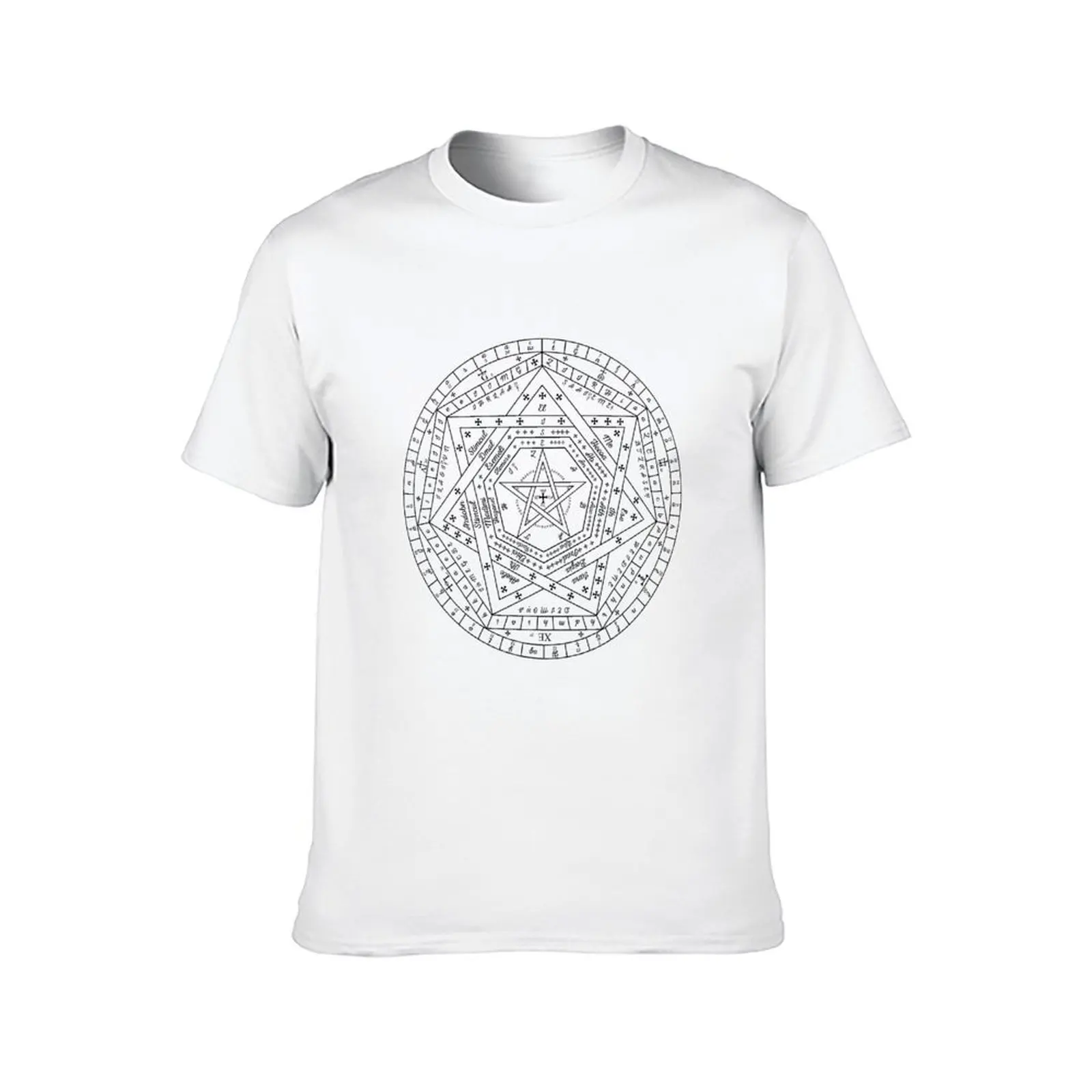 Sigillum Dei Aemeth T-Shirt croswit shirt man rapper graphic tees shirts graphic clothing for men