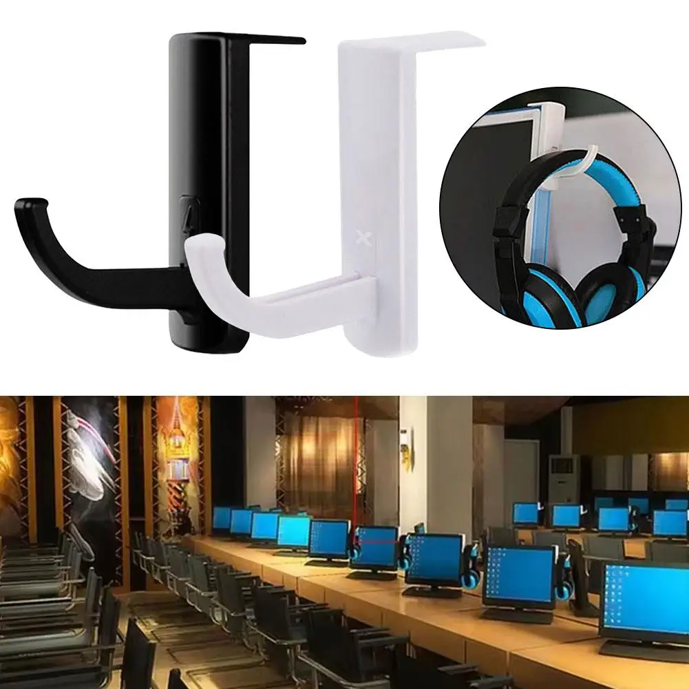 Headphone Rack Computer Headphone Storage Hook Internet Small Hook Headphone Stand Headphone Cafe F5a1