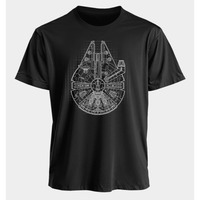 Sci-fi Star Wars Printed Cotton Short Sleeve 2026 American Men's and Women's Summer Sports Loose Daily Crew Neck T-Shirt