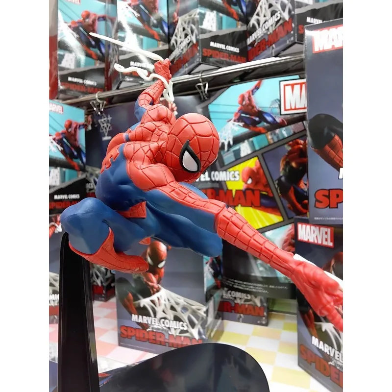 Original Luminasta  MARVEL COMICS SPIDER-MAN Model Toy Gift Movie Anime Collection Gifts