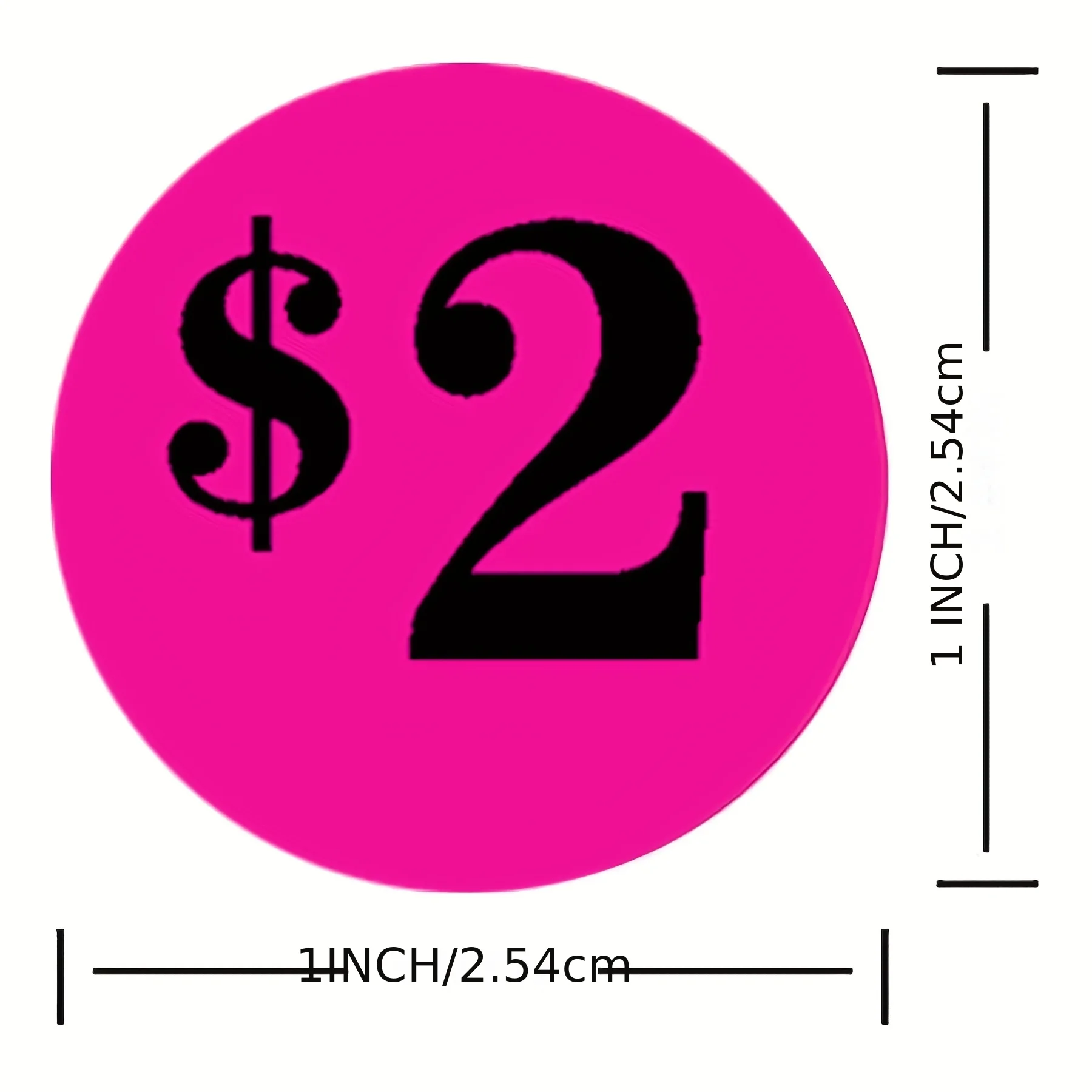 300 Pcs Price Stickers Garage Sale Price Stickers - Dollar Preprinted Price Tags Labels Sale Labels