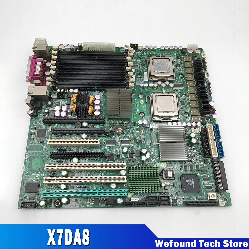 For SUPERMICRO LGA771 Workstation Motherboard High Quality Fully Tested Fast Ship X7DA8