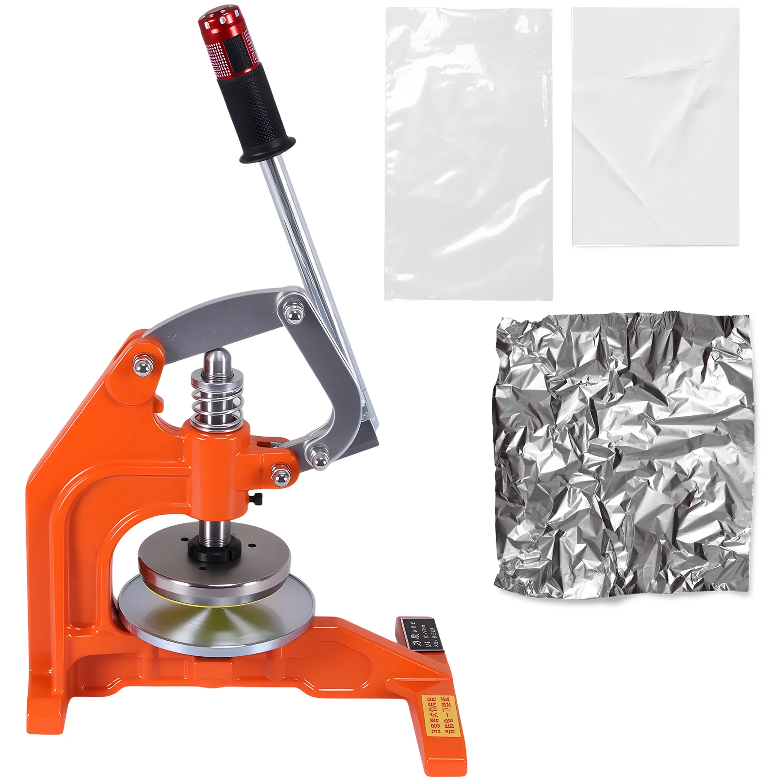 

Circle Sampler Cutter 100cm² Manual Die Cutter Cutting Thickness 0-10mm Blade Diameter 112.84mm for Paper Textiles Plastics