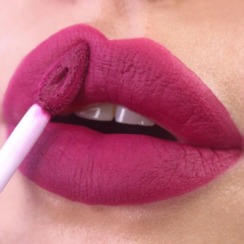 6 Colors Nude Matte Lip Gloss Waterproof Lasting Lipstick Not Fading Sexy Nude Red Pink Velvet Liquid Lipsticks Makeup Cosmetic