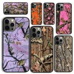 Deer Hunting Camo Soft Phone Case For iPhone 17 Air 16 15 14 Max Plus 11 12 13 Pro Max Phone Cover coque Fundas