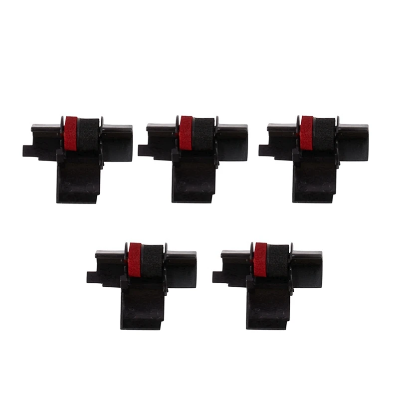 IR-40T (25 Pack) Compatible Calculator Printer Ribbons Ink Roller - Black & Red