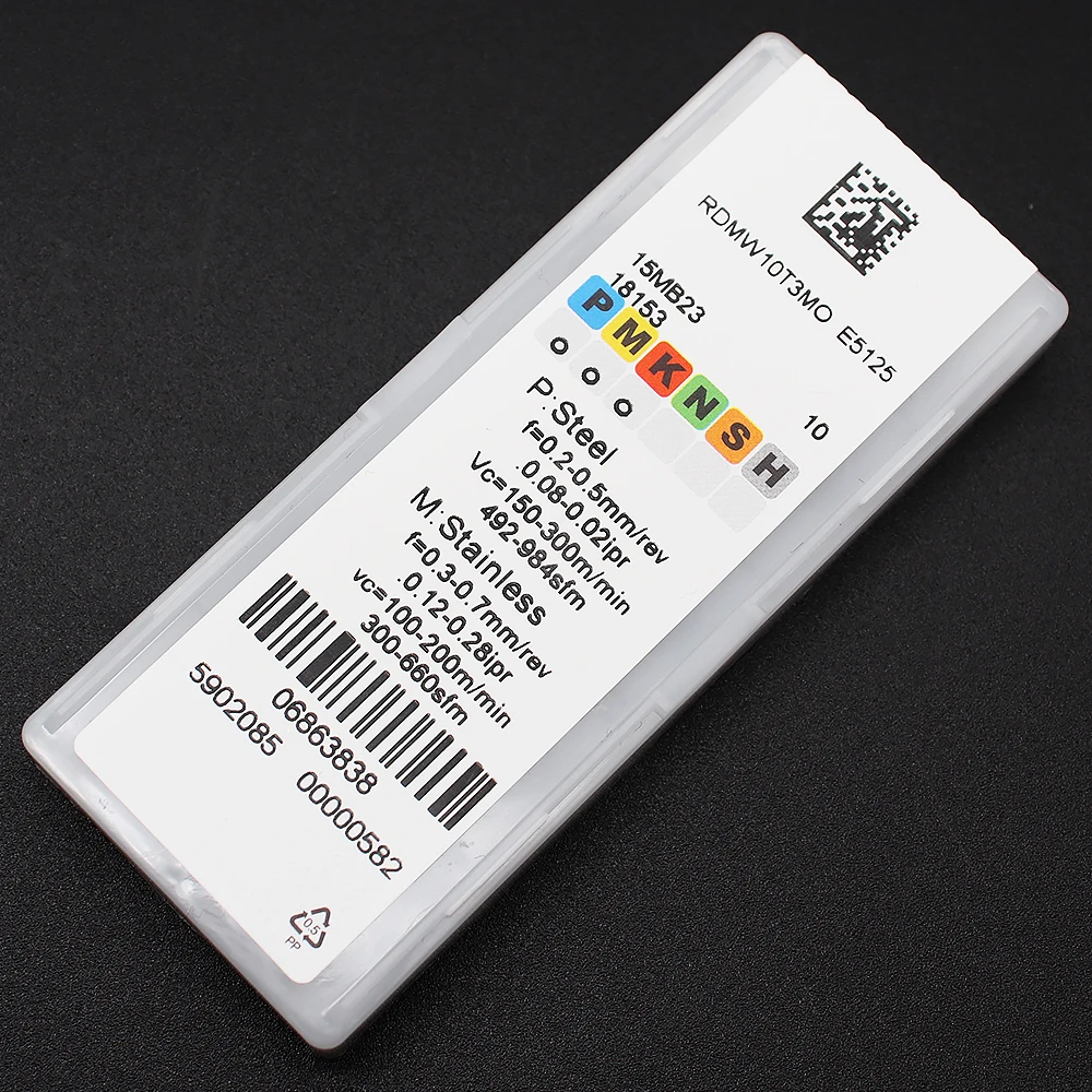 • Inserti in metallo duro E5125 tornio CNC di alta qualità utensile per tornitura utensili da taglio lama di fresatura