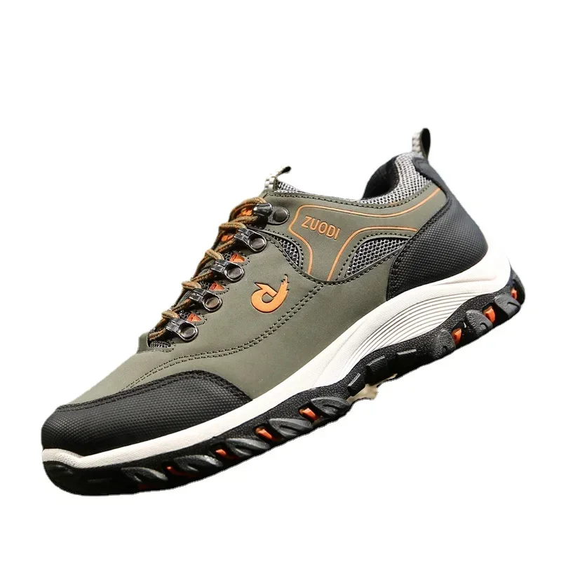 Sneakers autunnali moda uomo scarpe da trekking comode scarpe da ginnastica antiscivolo impermeabili in pelle da uomo Zapatillas Deporte Hombre