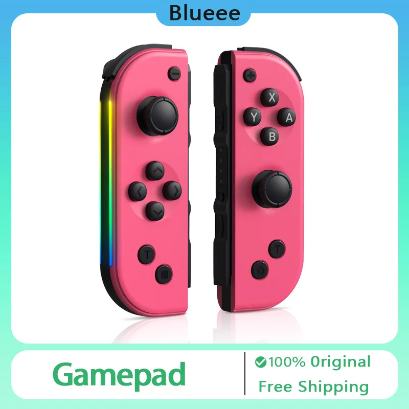 Gamepad for Joycons Controller for Nintendo Switch Joystick Bluetooth Joypad L/R Gaming Console Joy Pad W Turbo Vibration