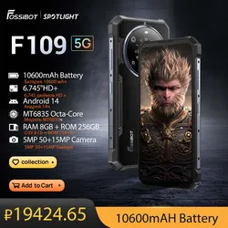 FOSSiBOT F109 Rugged Smartphone 6.75