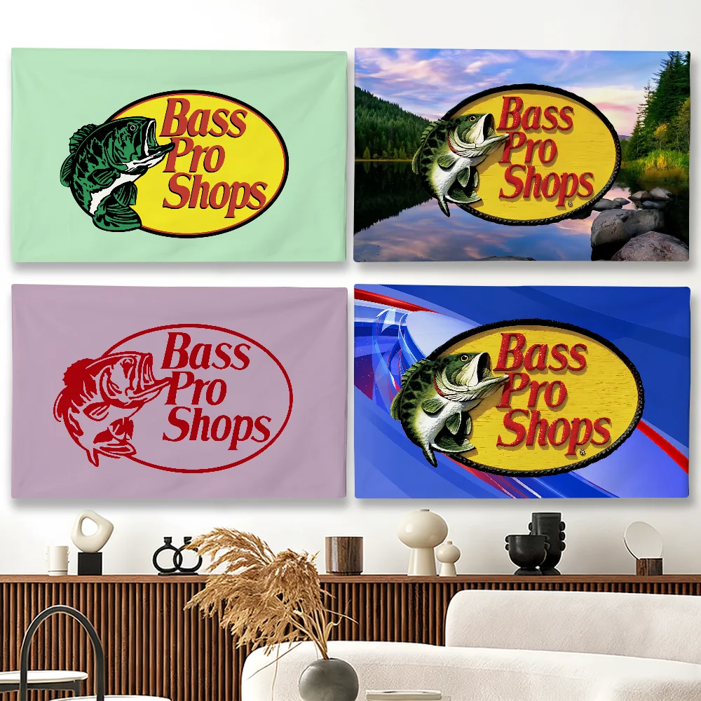 Fishing Brand B-Bass-S Pro Shops flag Suitable For Party Clu
