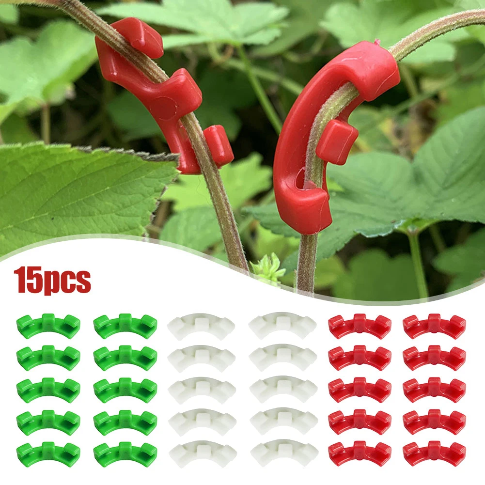 5/15 Pcs Plant Bending Clip Fixing Clip Gardening Fixer 90/360 Degree Plant Bender Gardening Fixture 90 Degree Plant Bender