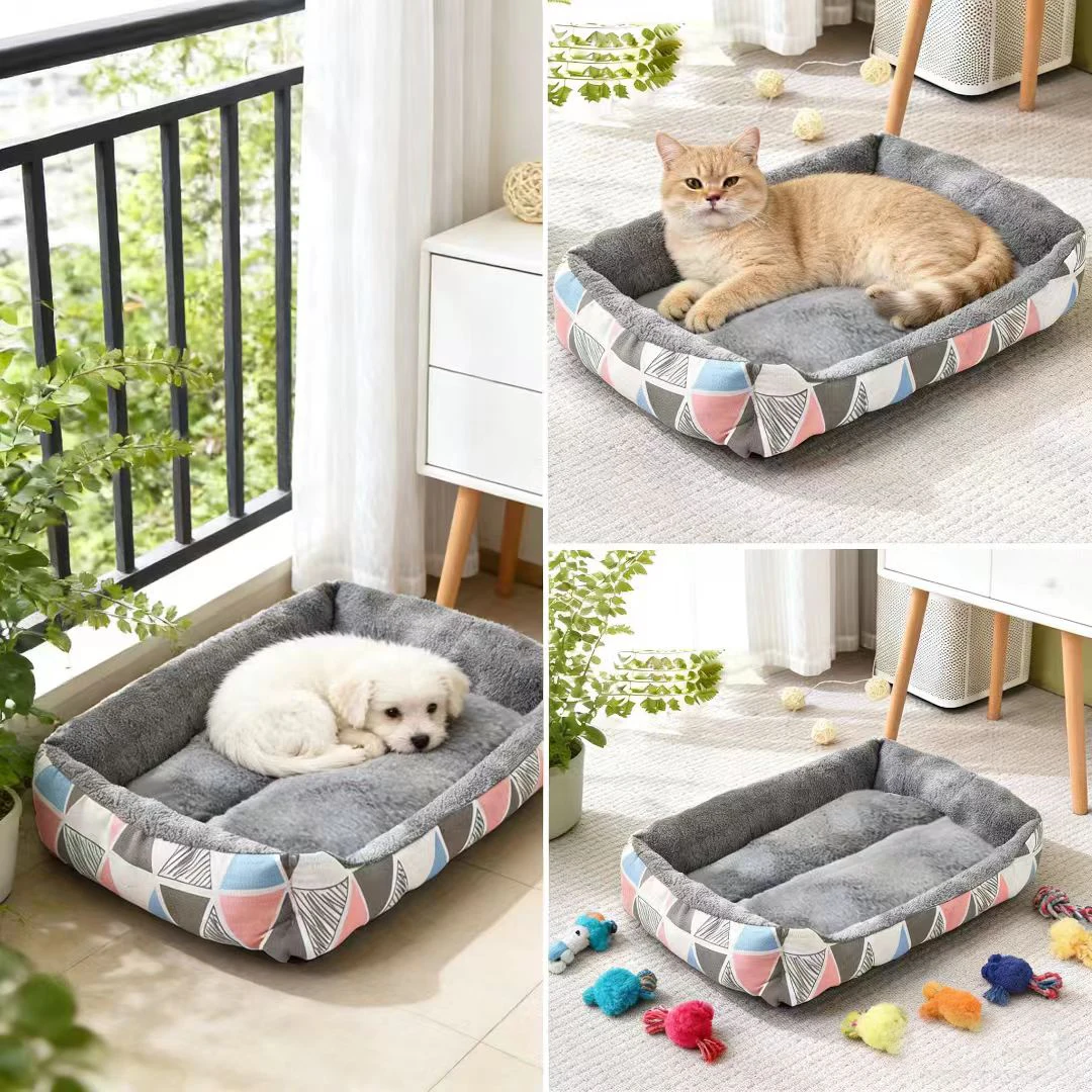 Cama felpa suave y cálida para perros pequeños medianos grandes - imagen 2