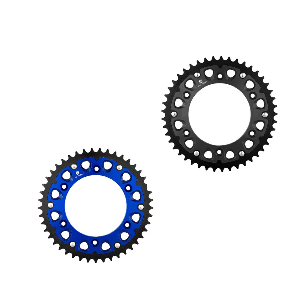 

YZ125 250 Motorcycle Rear Sprocket Chain Wheel For YAMAHA YZ 125 250 250F 400F 426F 450F WR 250 250F 400F 426F 450F 45T-52T