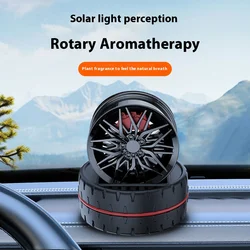 Flying wheels car perfume Solar car aromatherapy decoration in the car center console type fragrance decoration supplies