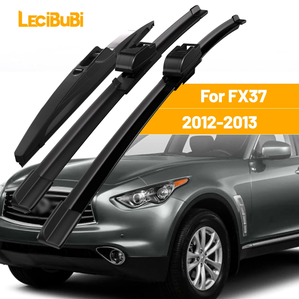 

For Infiniti FX37 2012-2013 1set Front & Rear Windshield Wiper Blades Windscreen Wipers Accessories