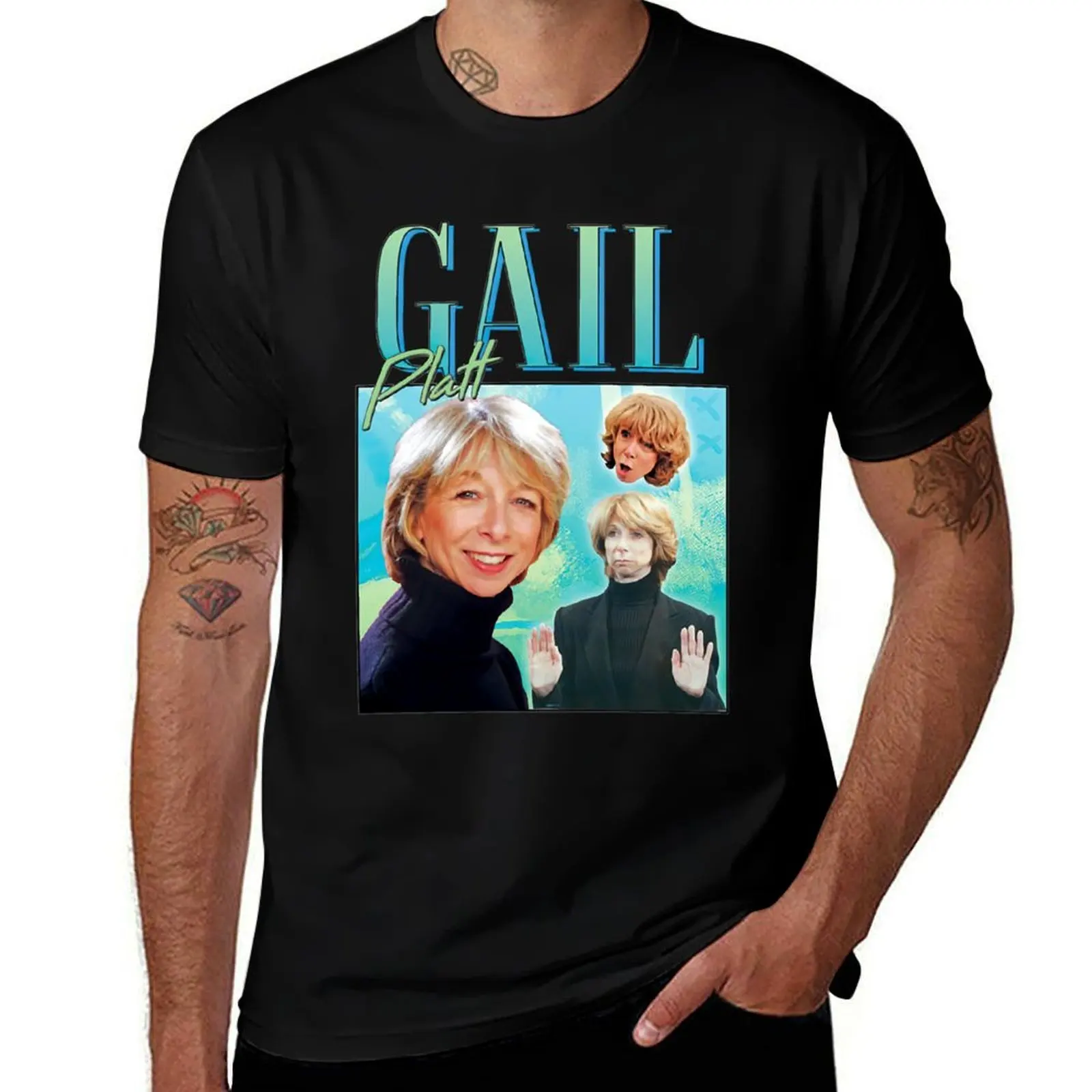 The Great Retro Never Forget Gail Platt Homage Cute Photographic T-Shirt Summer Fashion Casual Tee Shirt T-Shirt