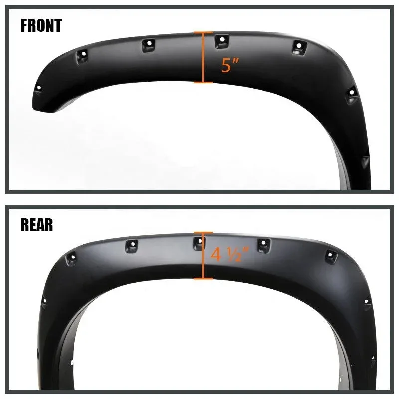 Offroad Car Fenders 4x4 Exterior Accessories for Chevrolet Silverado Fender Flares