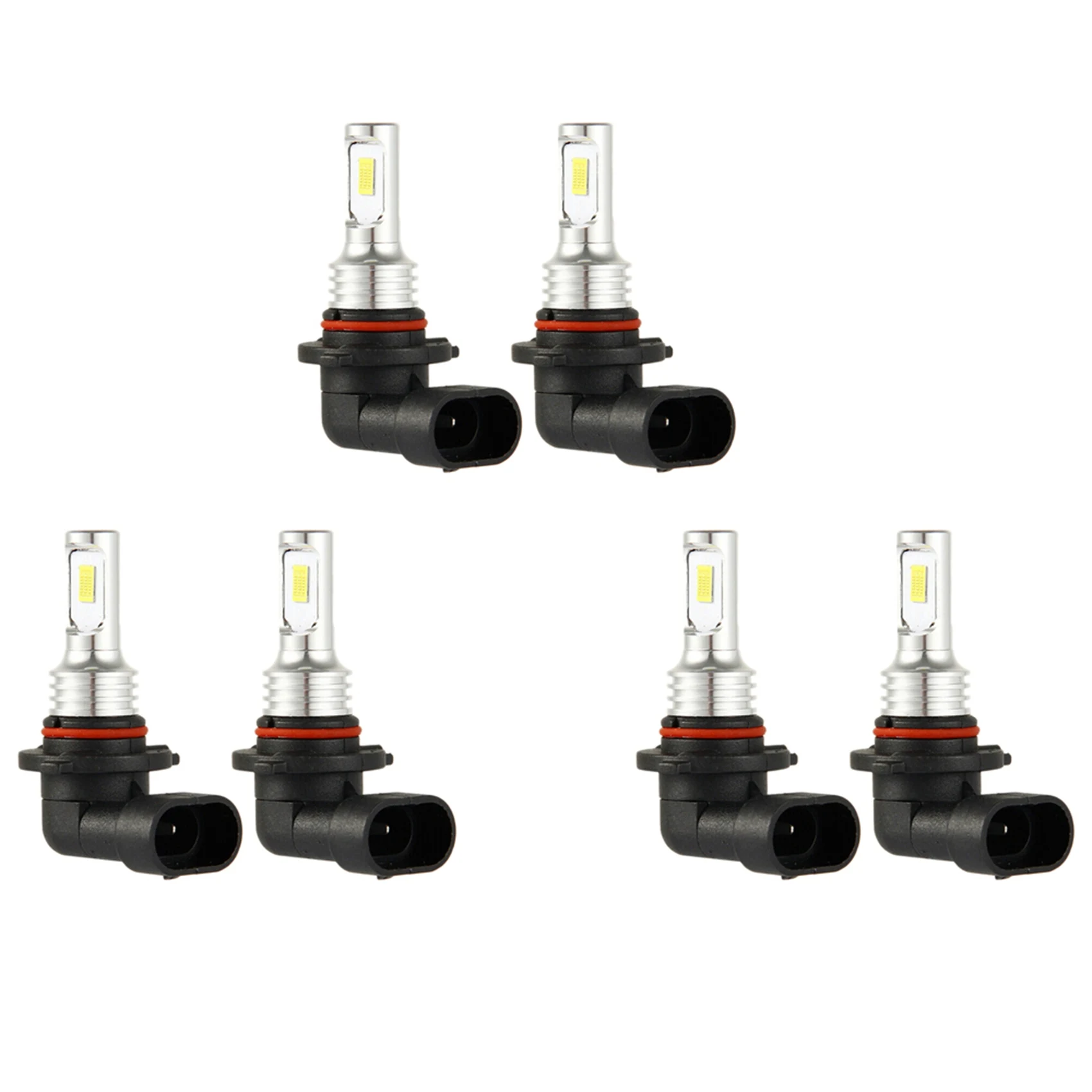Stablize 6X 9005 HB3 LED Headlight Bulbs Kit High- 35W 4000LM 6000K White High Power