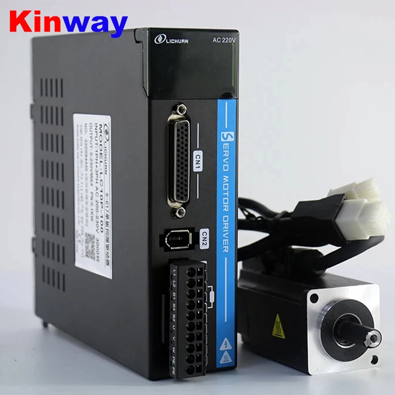 Kinway LC10P 600W 750W 1000W CNC Servos motor driver match AC Servo Driver for milling machine for ac servo motor