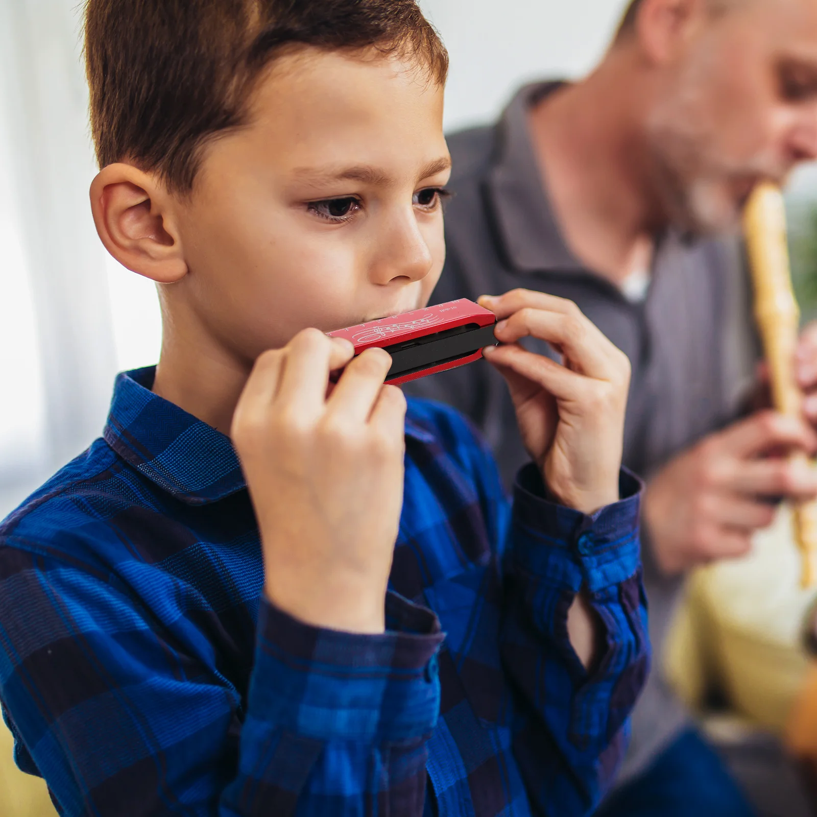 Jouet Musical pour Enfant, Instruments Abs Intérieurs, 10 Trous, 20 Tons