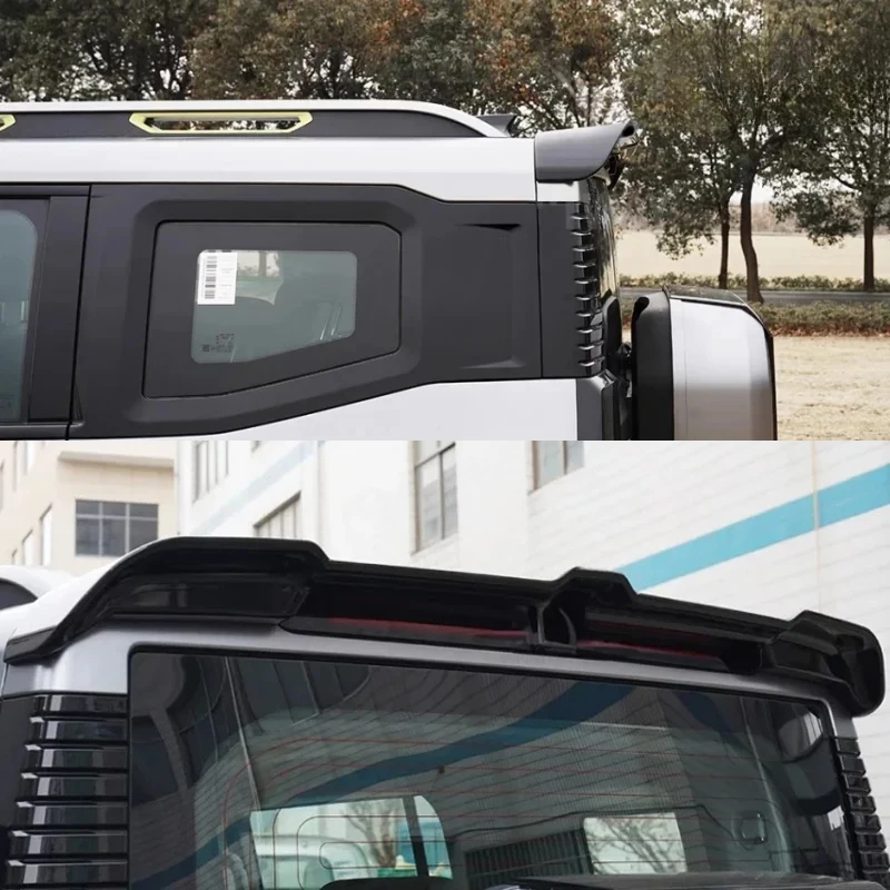 For Chery Jetour Traveler T2 2023-2026 Rear Roof Trunk Lid Car Spoiler Wider Sports Tail Wings Tuning Exterior Accessories Parts