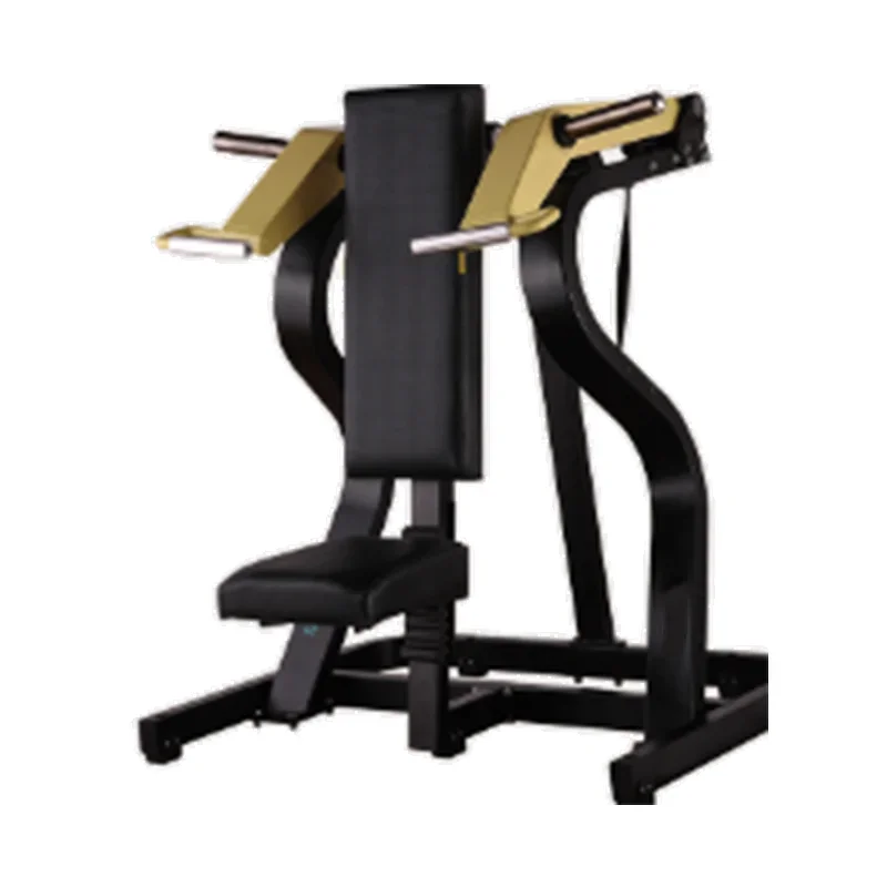 Pin Load Selection Machine, Commercial Machine Pin Loaded Shoulder Press Strength Training Gym Home Use Strength Fitness Machine