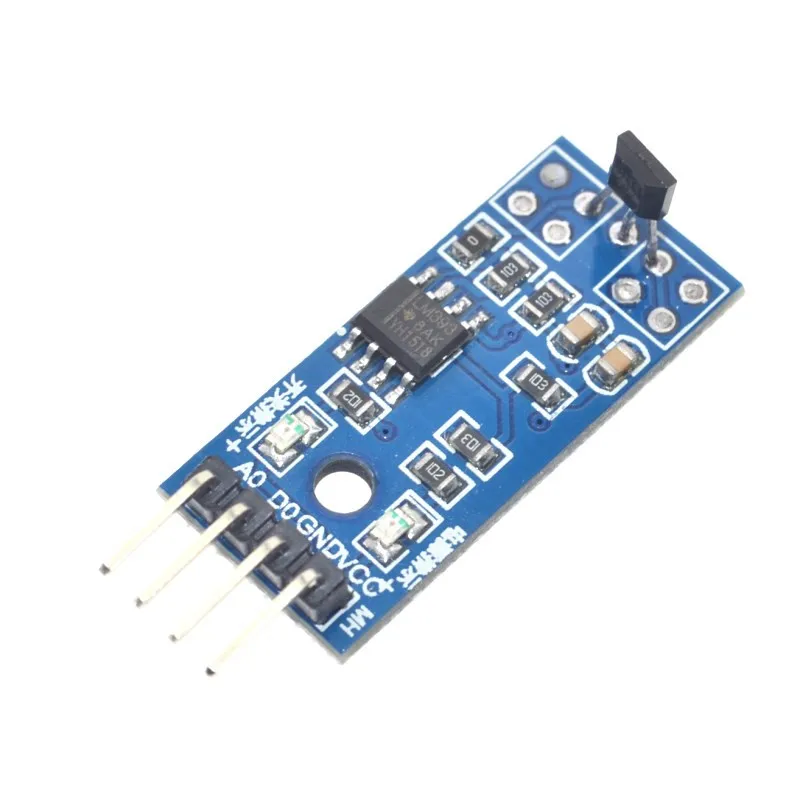 Hall Sensor Module 3144E Hall Switch Speed Magnetic Switch Speed Counting Sensor Module For Smart Car