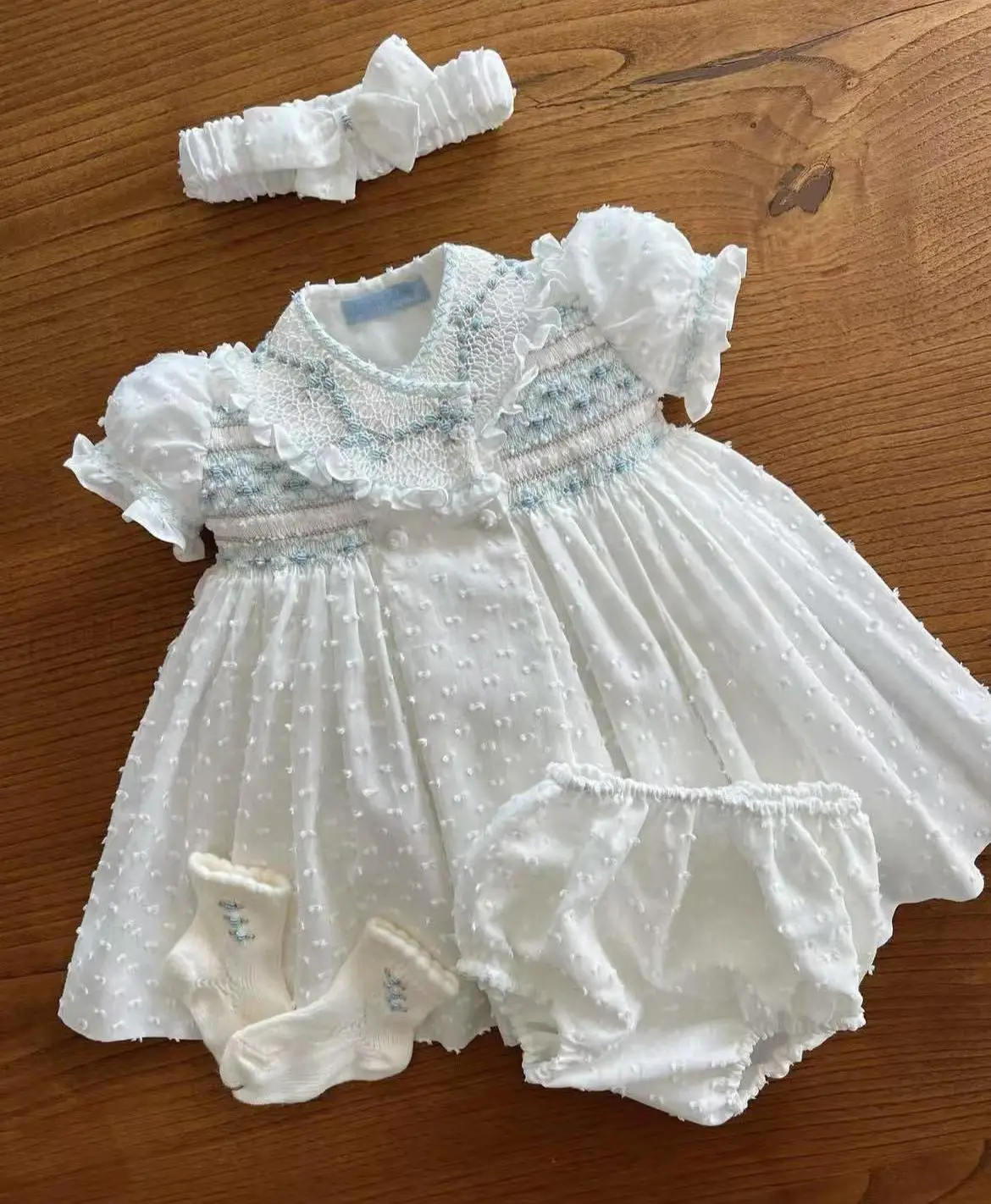 

0-12Y Baby Girl Summer Handmade Embroidery Vintage Princess Dress for Birthday Photography Holiday Eid A277