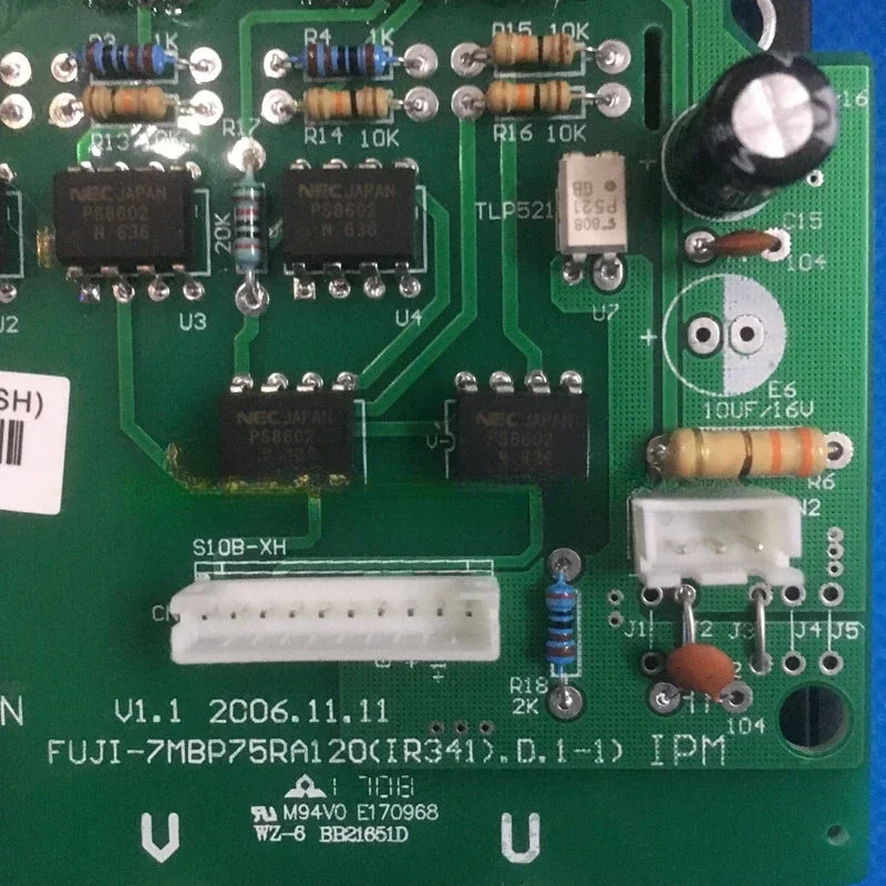 Midea Central Air Conditioner Inverter Module ME-POWER-75A FUJI-7MB75RA120.D.2  Central Air Conditioning Power Board