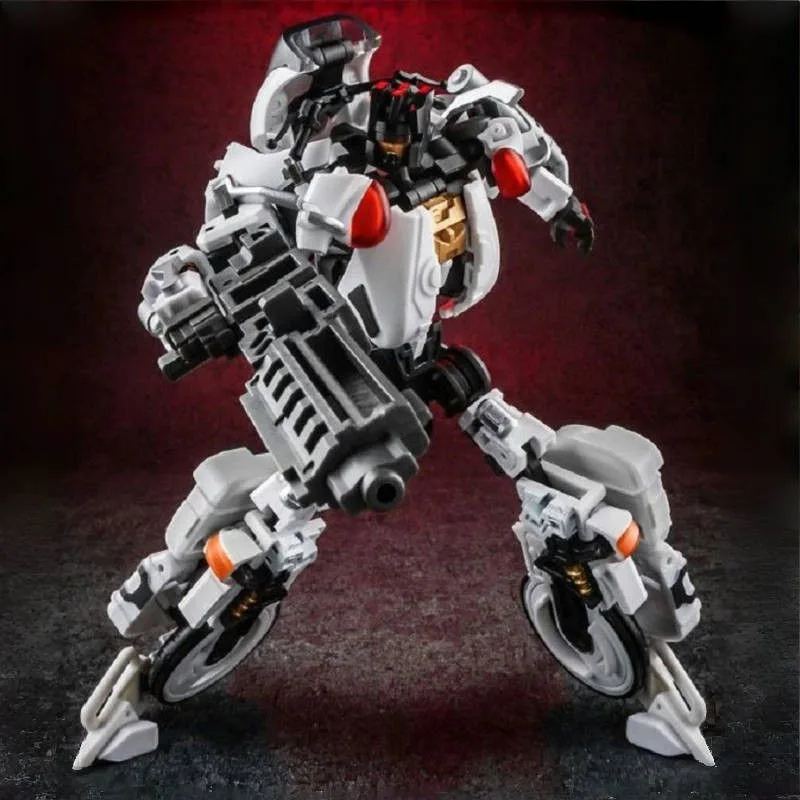 ของเล่นแปลงร่าง 5 in 1 รถโมเดลของเล่น หุ่นยนต์เคลื่อนที่ โมเดล PVC ของสะสม