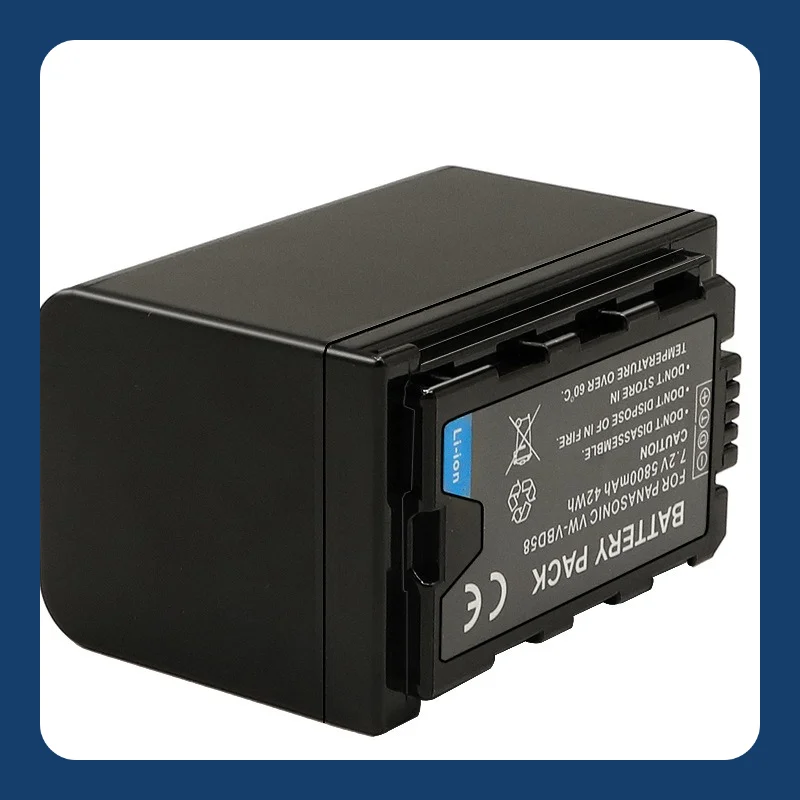 5800Mah VW-VBD58 Ba… - image