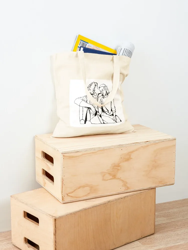 Stephanie & Monica Tote Bag Gift bags ecological bags Portable shopping bag shopping bags foldable