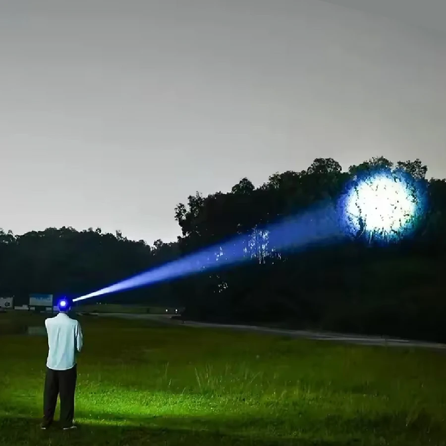 Ultra Bright 950000000LM LED Headlamp High Power Head Torch Front Light Waterproof Rechargeable LED Fishing Head Lantern