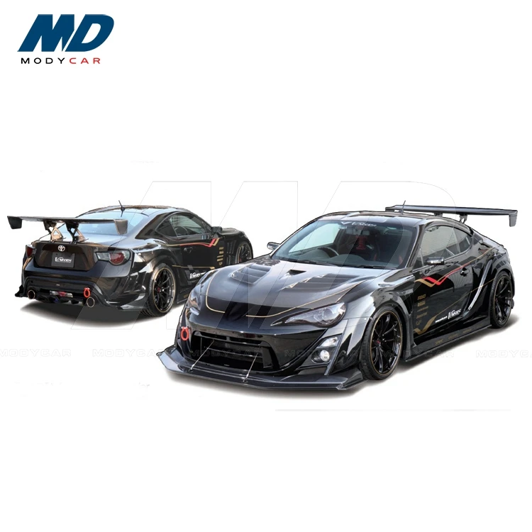 Vrs Wide Style Half Carbon Fiber Body Kits Für 2012-2015  Gt86 Ft86 Subaru Brz