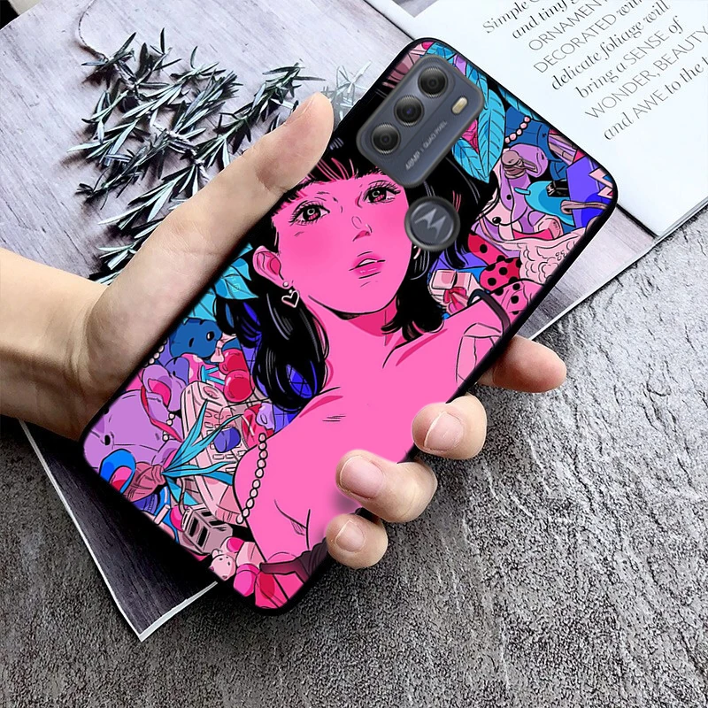 Perfect Blue Anime Phone Case ForMoto Edge 50 40 Pro Edge 40 30 Ultra Neo Fusion G Power G Stylus G Play E32 E20 E40