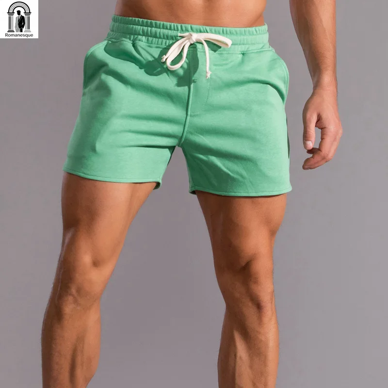 

Men Premium Cotton Slim Fit Shorts Multi Color Available Soft Breathable Casual Shorts Elastic Waist Summer Jogging Bottoms