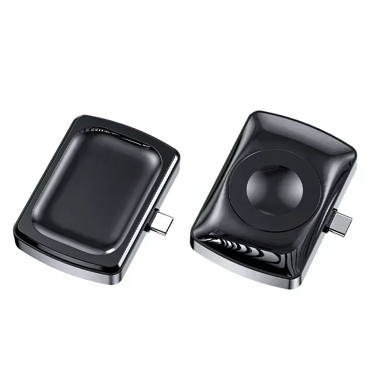 شاحن لاسلكي مغناطيسي محمول لساعة أبل ، محطة شحن سريع 2 في 1 ، نوع C ، 9 ، 8 ، 7 ، SE ، 6 ، 5 ، 4 ، 3 ، IWatch Airpods Pro