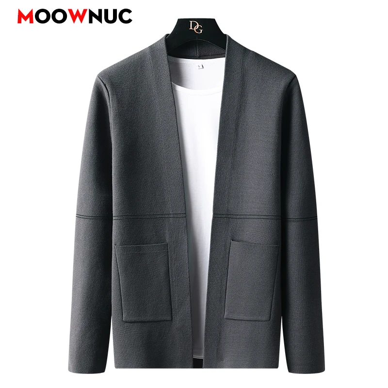 سترة سترة للرجال الربيع الشارع الشهير ملابس للرجال الرجال العرق قميص متماسكة الخريف موضة عادية Hombre الدافئة الصلبة الذكور