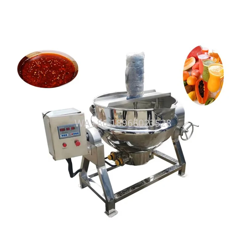 التجارية البخار الغاز التدفئة الكهربائية الغذاء كريم الجبن معجون سترة اثارة آلة غلاية الطبخ #1