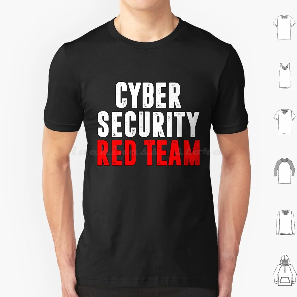 Cyber Security Red Team T Shirt Cotton Men Women DIY Print Eat Sleep Programmer Programming Computer Programmer Cyber Security