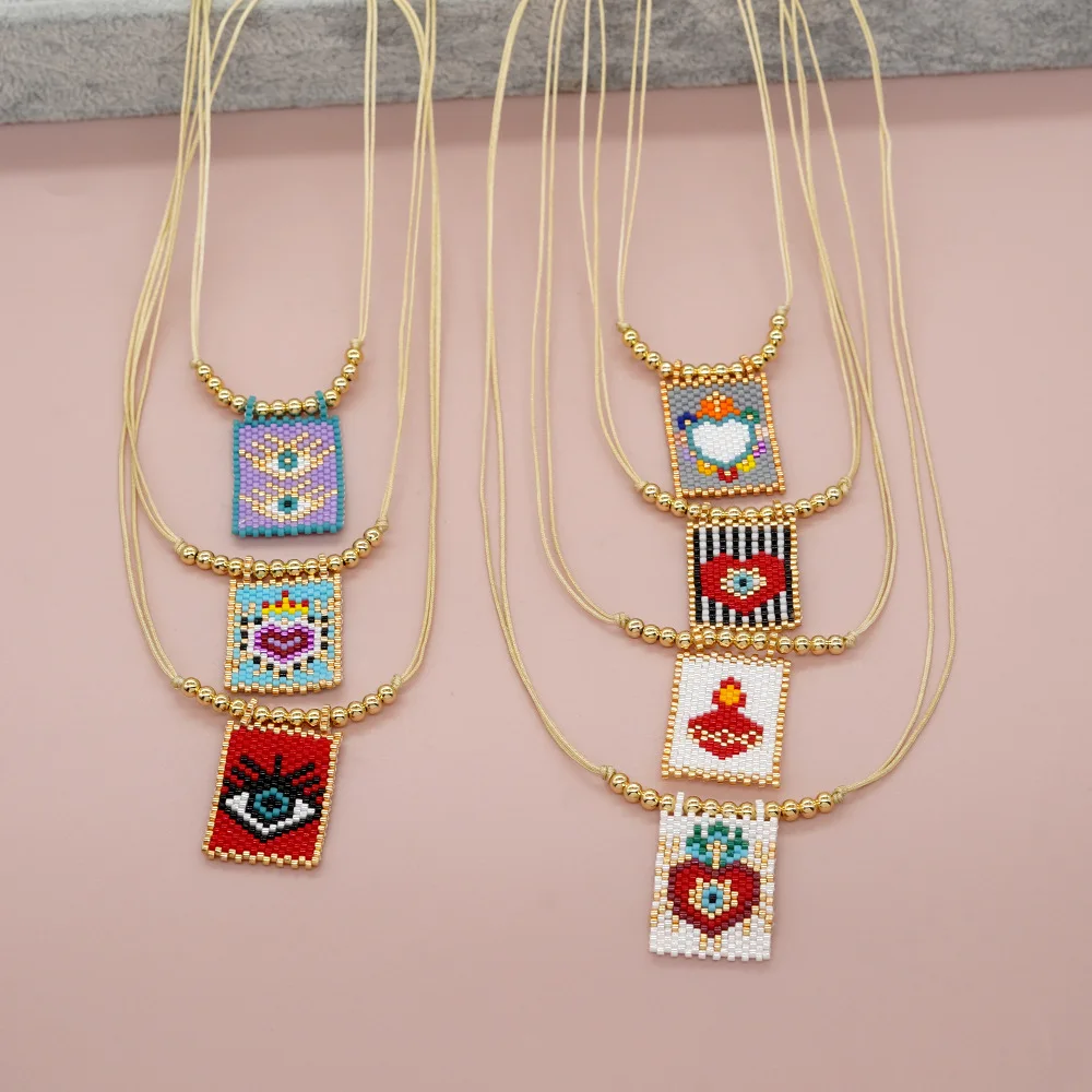 

5 Pieces Trendy handmade Bohemia Summer Color Classic Women Jewelry Gift Lovely Women party Gift