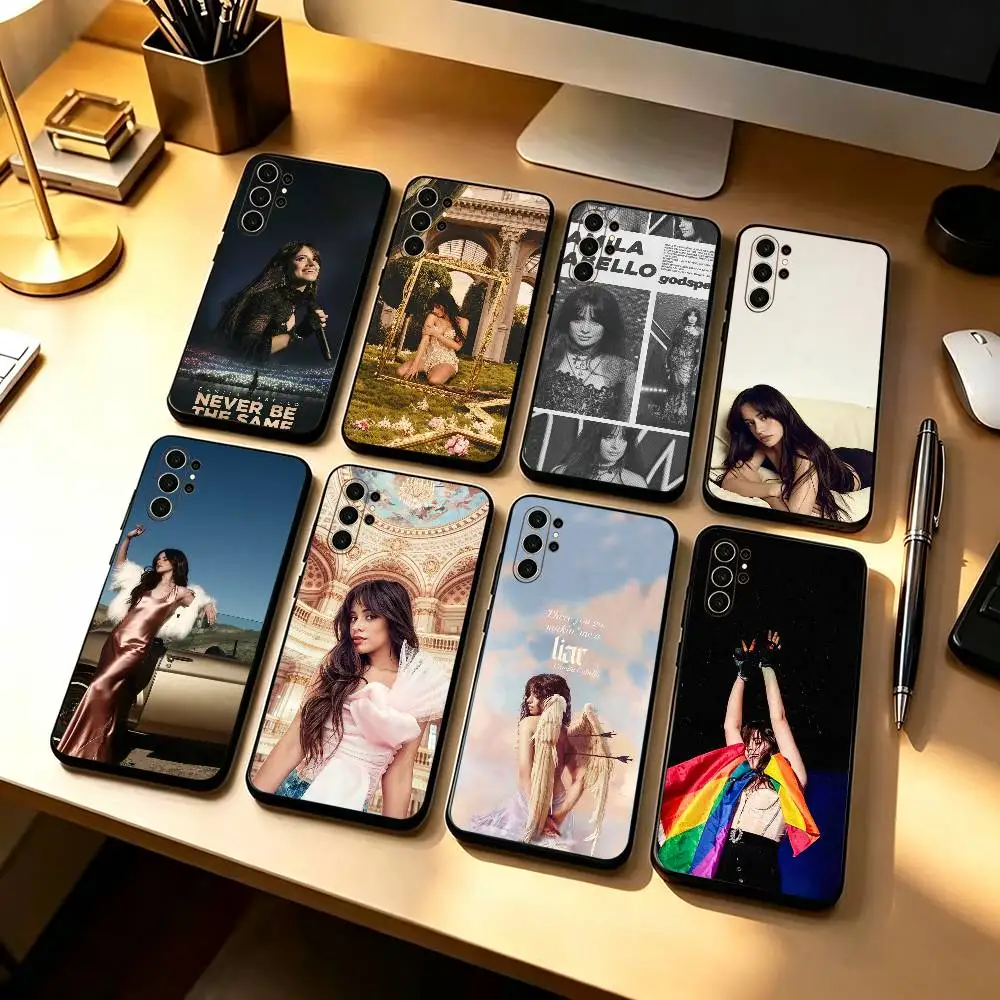 Latin-pop fusion Singer C-Camila  Shockproof Soft Case For Samsung S26,21,22,23,24,25,20,10,9,Ultra,Plus,Fe, Lite