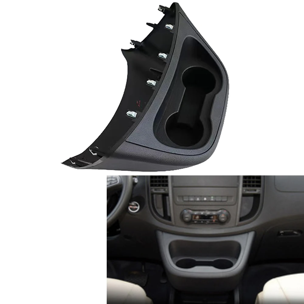 

Комплект подстаканников для Mercedes Benz Vito Metris 2016-2023 W447, автомобильный центральный прибор, подстаканник, панель