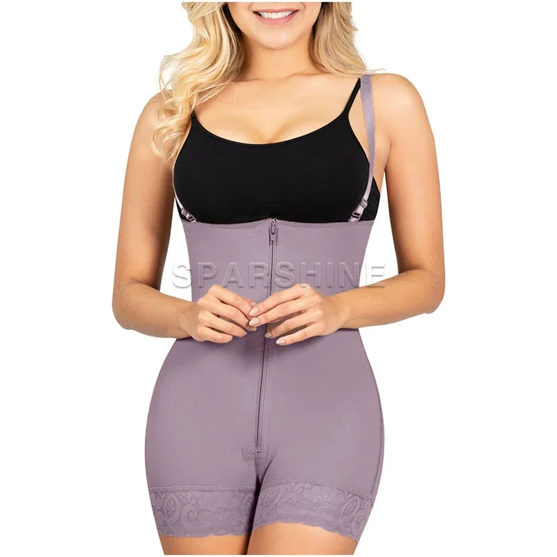 Women Sexy Open Bust Shoulder Strap Shape Butt Lifter Shapewear Postpartum Waist Trainer Tummy Control Underwear