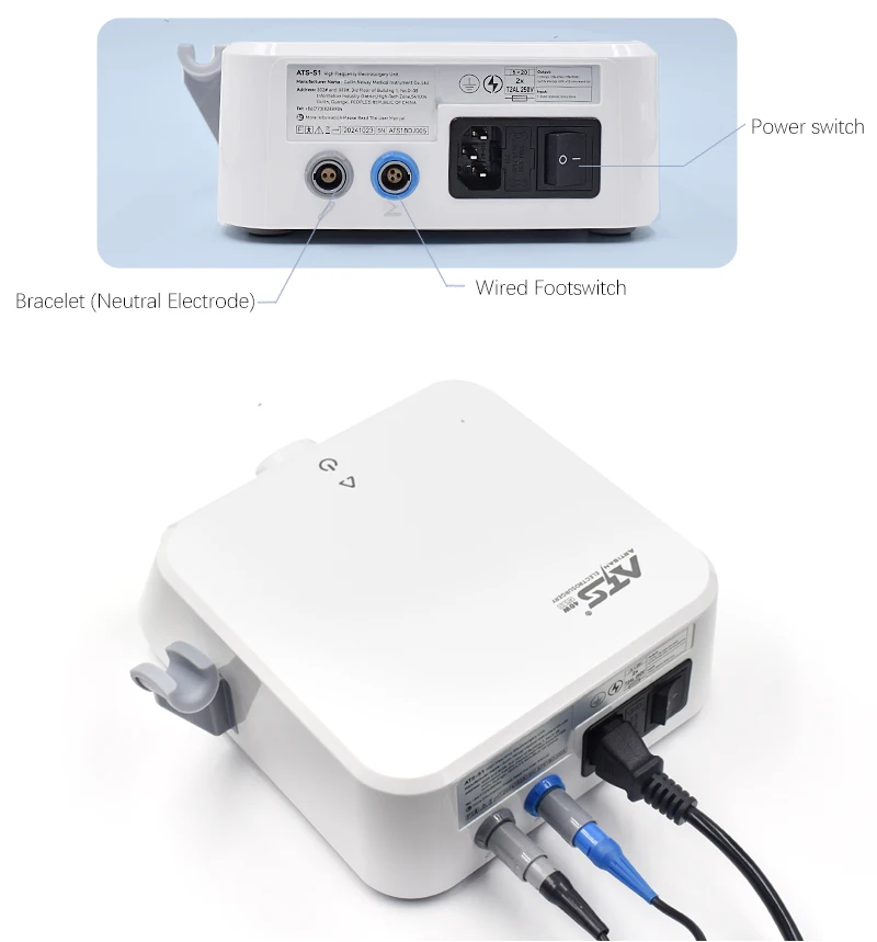 

ATS-S1 Dental Electrosurgery Unit Machine, High Frequency Surgical Unit for Gum Contouring & Crown Lengthening, Dental Clinic