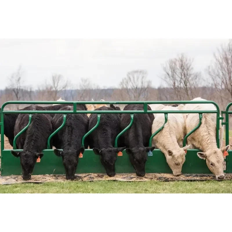 Hot-selling Galvanized Farm Cattle Panels for Sale Cheap Cow Headlock Diagonal Z Feeder Barriers Cattle Livestock